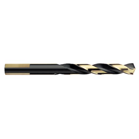 13/32 Drill Mechanics Length HD Black & Gold 135 Deg. Split Pt